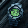 Casio G-Shock Black & Electro Green Series Digital Mens Watch GD-010BEG-1ER