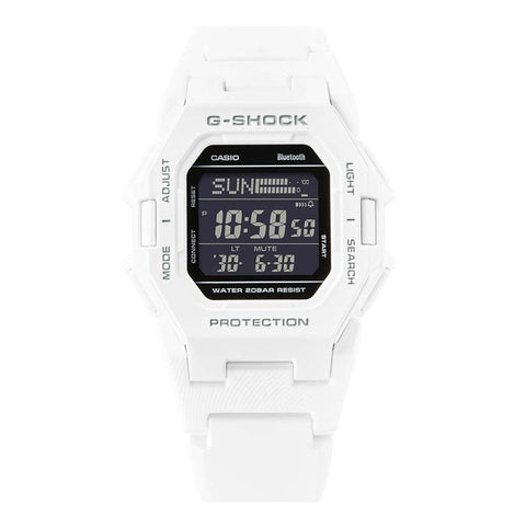 Casio G Shock Bluetooth Step Tracker White Digital Watch GD-B500-7ER