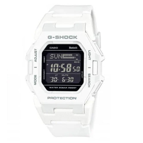 Casio G Shock Bluetooth Step Tracker White Digital Watch GD-B500-7ER