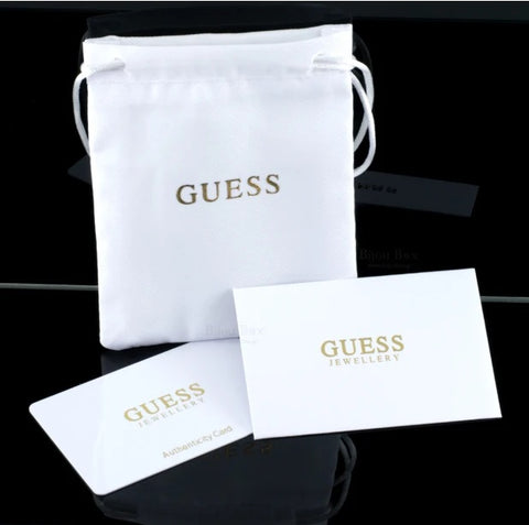 Guess Colour My Day Gold Plated Crystal Bangle UBB02248YG