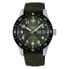 Seiko 5 Sports Field Automatic Mens Watch HDB008K1 - Green Nylon Strap