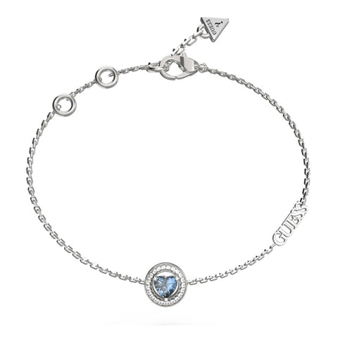 Guess Solitaire Heart Bracelet JUBB04668JWRHLSL