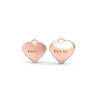 Guess Falling In Love Crystal Stud Earrings UBE02231RG
