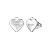 Guess Falling In Love Crystal Stud Earrings UBE02231RH