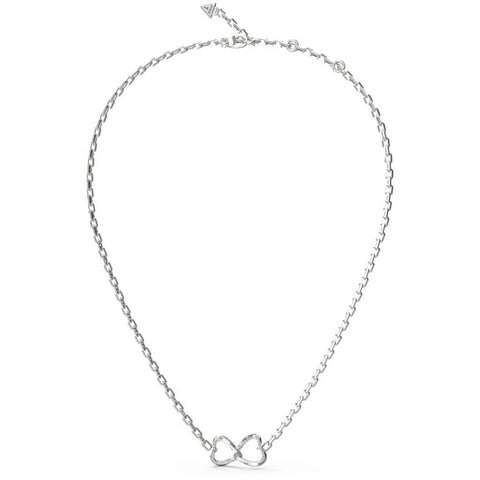 Guess Mon Amour Two Hearts Necklace JUBN04616JWRHT