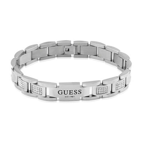 Guess Frontiers Stainless Steel Mens Bracelet JUMB01342JWSTT/U