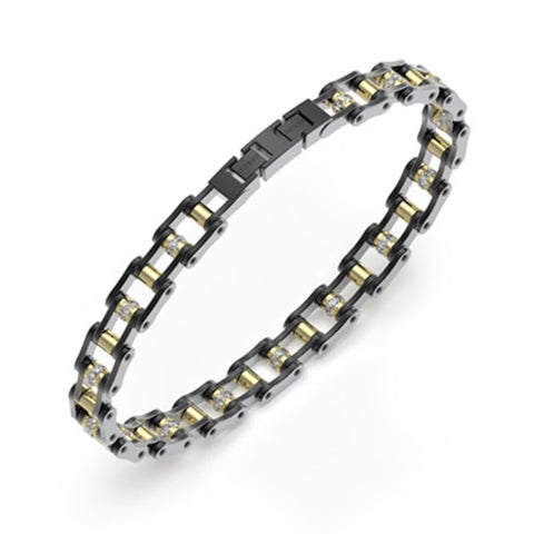 Guess Stainless Steel Mens Bracelet JUMB04410JWYGGMT/U