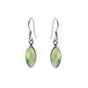 Bridget Prehnite Sterling Silver Marquise Shape Drop Earrings