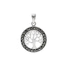 Marcasite Sterling Silver Lottie Tree of Life Pendant & Chain