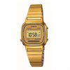 Casio Retro Collection Gold Plated Digital Ladies Watch LA670WEGA-9EF