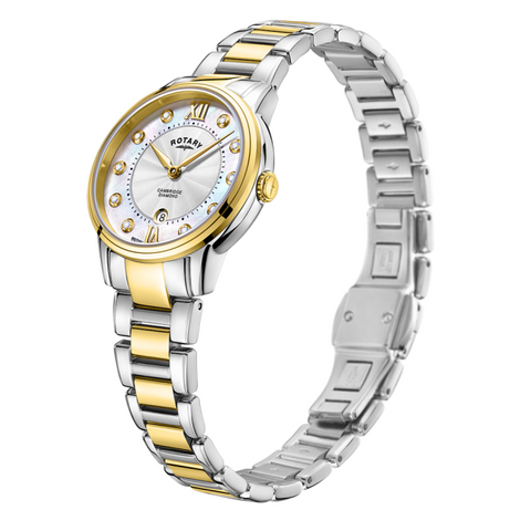 Rotary Cambridge Diamond Ladies Watch LB05426/07/D