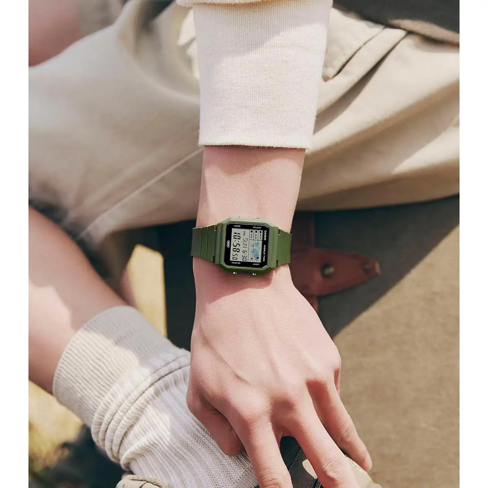 Casio World Map Multifunction Green Digital Watch LF-30W-3AEF | H&H ...