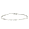 18ct White 5.00cts Lab-Created Diamond Tennis Bracelet