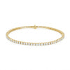 9ct Yellow Gold 3.04cts Lab Grown Diamond Tennis Bracelet