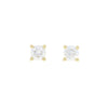 9ct Yellow Gold 0.39cts Lab Grown Brilliant Cut Diamond Stud Earrings | H&H