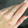 Platinum 0.71ct Brilliant Cut Lab Grown Diamond Solitaire Ring E VVS2 LGD142