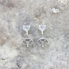 9ct White Gold 0.76cts Lab Grown Brilliant Cut Diamond Stud Earrings LGD143
