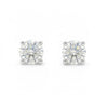 9ct White Gold 0.49cts Lab Grown Brilliant Cut Diamond Stud Earrings LGD146