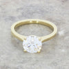 9ct Yellow Gold 1.91ct Brilliant Cut Lab Grown Diamond Solitaire Ring E VS1