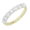 9ct Gold 1.03cts Lab Grown Diamond Brilliant Cut Half Eternity Ring