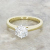 9ct Gold 1.07ct Brilliant Cut Lab Grown Diamond Solitaire Ring