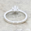 Platinum 0.56ct Brilliant Cut Lab Grown Diamond Solitaire Ring