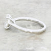 Platinum 1.05ct Oval Cut Lab Grown Diamond Solitaire Ring