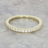 9ct Gold 0.25cts Lab Grown Diamond Brilliant Cut Half Eternity Ring