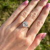 Platinum 2.49ct Lab Grown Diamond Three Stone Ring Certificated D VS2 LGD178