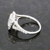 Platinum 2.93cts Lab Grown Diamond Cluster Ring Certificated E VS2 LGD179
