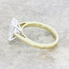 9ct Gold 3.00ct Oval Cut Lab Grown Diamond Solitaire Ring Certificated F VS2 LGD180