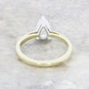 9ct Gold 1.03ct Pear Cut Lab Grown Diamond Solitaire Ring Certificated D VS2 LGD181