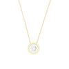 9ct Yellow Gold 0.47cts Brilliant Cut Lab Grown Diamond Pendant and Chain LGD183