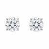 Platinum 5.02cts Lab Grown Brilliant Cut Diamonds Solitaire Stud Earrings - LGD193