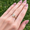 9ct Yellow Gold 1.43ct Cushion Brilliant Cut Lab Grown Diamond Solitaire Ring - LGD196