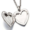 Little Star Olivia Sterling Silver Heart Locket and Chain LSN0023