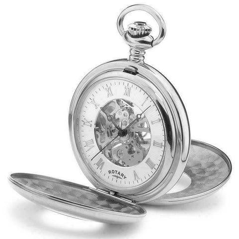 Rotary Half Hunter Mechanical Pocket Watch MP00712/01