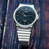 Casio Collection Black Dial Stainless Steel Bracelet Watch MQ-24DA-1AEF