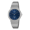 Casio Collection Blue Dial Stainless Steel Bracelet Watch MQ-24DA-2AEF