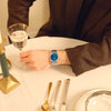 Casio Collection Blue Dial Stainless Steel Bracelet Watch MTP-B145D-2A2VEF