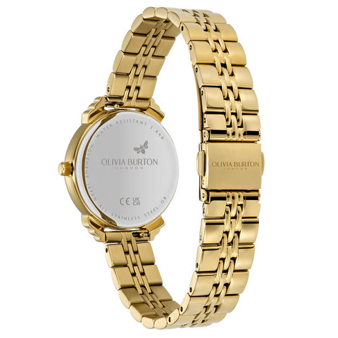Olivia Burton Art Deco Emerald and Gold Ladies Watch OB16DC02 | H&H 