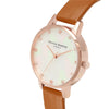 Olivia Burton Mother of Pearl Tan and Rose Ladies Watch OB16SE18