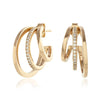Olivia Burton Classics Gold Multi Hoop Earrings OBJCOE247Olivia Burton Classics Gold Multi Hoop Earrings OBJCOE247