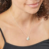 Sterling Silver August Birthstone Necklace P4597