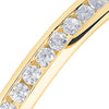 18ct Yellow Gold 0.16cts Diamond Set Wedding Ring