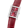Lorus Burgundy Leather Elegance Ladies Watch RG239YX9