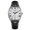 Rotary '1895' Tonneau Automatic Black Leather Strap Mens Watch RGS10061/01