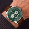 Rotary Pilot Chronograph Green Dial Mens Watch RGS10094/24