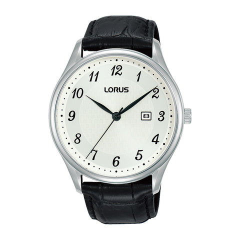 Lorus Leather Strap Mens Watch RH913PX9