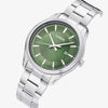 Lorus Green Dial Stainless Steel Bracelet Mens Watch RH929RX9